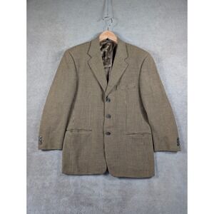 Barneys New York Ronaldus Shamask Sport Coat Mens Brown Lined Business Blazer
